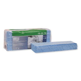 Tork® Low-Lint Cleaning Cloth, 15.4 x 12.8, Blue, 80/Bag, 5 Bags/Carton (TRK192578)