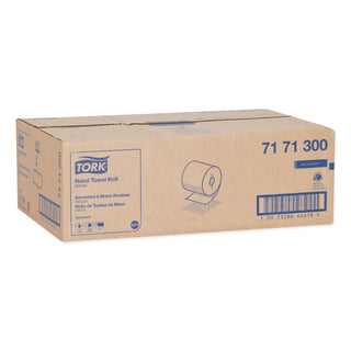 Tork® Universal Hand Towel Roll, Notched, 7.5" x 800 ft, Natural, 6 Rolls/Carton (TRK7171300)