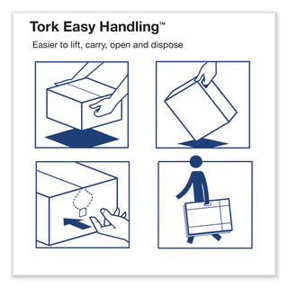Tork® Advanced Bath Tissue, Septic Safe, 2-Ply, White, 500 Sheets/Roll, 48 Rolls/Carton (SCATM6130S)