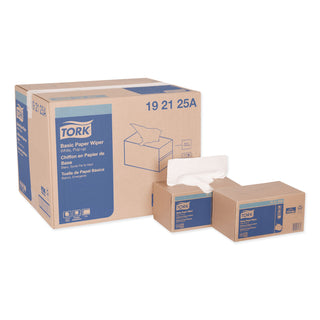 Tork® Multipurpose Paper Wiper, 9 x 10.25, White, 110/Box, 18 Boxes/Carton (SCA192125A)