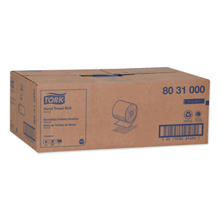 Tork® Universal Hand Towel Roll, Notched, 8" x 1000 ft, Natural, 6 Rolls/Carton (TRK8031000)