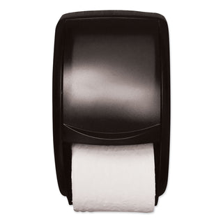 Tork® Twin Standard Roll Bath Tissue Dispenser, Plastic, 7.5 x 7 x 12.75, Smoke (SCA55TR)