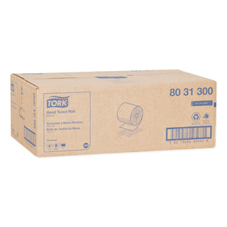 Tork® Universal Hand Towel Roll, Notched, 8" x 800 ft, Natural, 6 Rolls/Carton (TRK8031300)