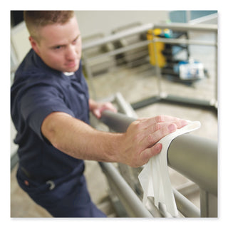Tork® Heavy-Duty Cleaning Cloth, 12.6 x 13, White, 50/Pack, 6 Packs/Carton (TRK5301505)