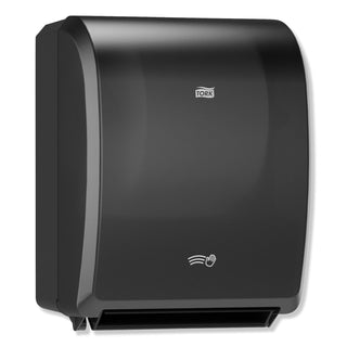 Tork® Electronic Hand Towel Roll Dispenser, 12.32 x 15.95 x 9.32, Black, 8" Roll, 1/Carton (TRK771828)