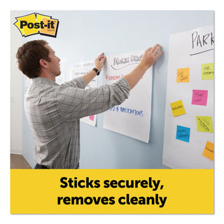 Post-it® Vertical-Orientation Self-Stick Easel Pads, Unruled, 20 White 15 x 18 Sheets, 2/Pack (MMM577SS)