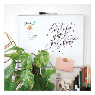 U Brands Magnetic Dry Erase Board, 20 x 16, White (UBR356U0001)