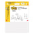 Post-it® Vertical-Orientation Self-Stick Easel Pads, Unruled, 20 White 15 x 18 Sheets, 2/Pack (MMM577SS)