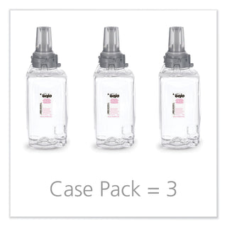 GOJO® Clear & Mild Foam Handwash Refill, Fragrance-Free, 1250mL Refill, 3/Carton (GOJ8811-03)