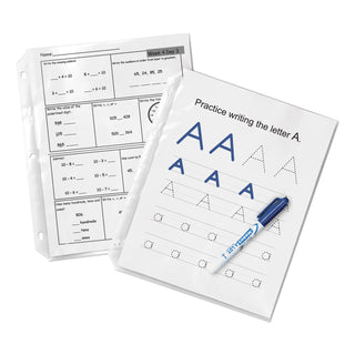 Avery® Top-Load Poly Sheet Protectors, Heavy, Letter, Diamond Clear, 200/Box (AVEPV119200)