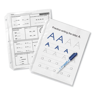Avery® Top-Load Poly Sheet Protectors, Super Heavy Gauge, Letter, Nonglare, 50/Box (AVE74131)