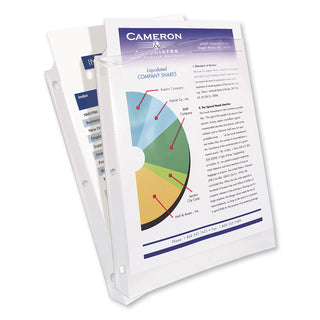 Avery® Top-Load Poly Sheet Protectors, Heavy Gauge, Letter, Diamond Clear, 100/Box (AVE74100)