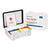First Aid Only™ Unitized ANSI Compliant Class A Type III First Aid Kit for 25 People, 84 Pieces, Metal Case (ACM90568)