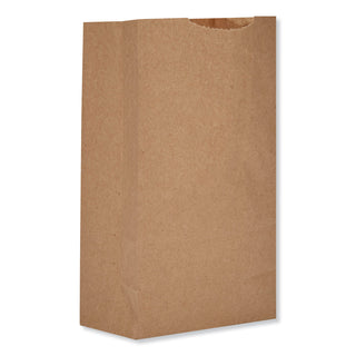 General Grocery Paper Bags, 52 lb Capacity, #2, 4.06" x 2.68" x 8.12", Kraft, 250 Bags/Bundle, 2 Bundles (BAGGX2-500)