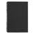 Cambridge® Wirebound Guided Business Notebook, QuickNotes, Dark Gray Cover, 8 x 5, 80 Sheets (MEA06096)