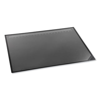 Artistic® Lift-Top Pad Desktop Organizer with Clear Overlay, 24 x 19, Black (AOP41100S)