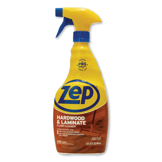 Zep Commercial® Hardwood and Laminate Cleaner, 32 oz Spray Bottle, 12/Carton (ZPEZUHLF32CT)