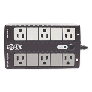 Tripp Lite Internet Office Ultra-Compact Desktop Standby UPS, USB, 6 Outlets, 350 VA, 380 J (TRPINTERNET350U)