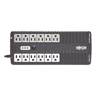 Tripp Lite Internet Office Ultra-Compact Desktop Standby UPS, 12 Outlets, 750 VA, 420 J (TRPINTERNET750U)