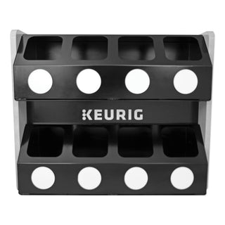 Keurig® Premium K-Cup Pod Storage Rack 8-Sleeve, 16 x 21 x 18, Black (GMT7662)