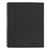 Cambridge® Wirebound Business Notebook, Wide/Legal Rule, Black Cover, 11 x 8.5, 80 Sheets (MEA06062)