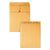 Quality Park™ Brown Kraft String & Button Interoffice Envelope, #97, Two-Sided Five-Column Format, 10 x 13, Brown Kraft, 100/Carton (QUA63561)