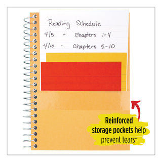 Five Star® Wirebound Notebook, 1 Subject, Medium/College Rule, Green Cover, 11 x 8.5, 100 Sheets (MEA72055) (MEA72055)