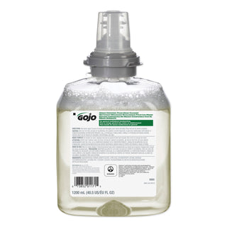 GOJO® TFX Green Certified Foam Hand Cleaner Refill, Unscented, 1200mL, 2/Carton (GOJ5665-02)
