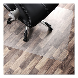 Floortex® Cleartex Unomat Anti-Slip Chair Mat for Hard Floors/Flat Pile Carpets, 35 x 47, Clear (FLREC128920ERA) (FLR128920ERA)