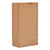 General #10 Paper Grocery, 57lb Kraft, Extra-Heavy-Duty 6 5/16x4 3/16 x13 3/8, 500 bags (BAGGX10500)