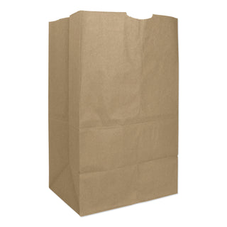 General Grocery Paper Bags, 50 lbs Capacity, #20 Squat, 8.25"w x 5.94"d x 13.38"h, Kraft, 500 Bags (BAGGH20S)