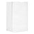 General #20 Squat Paper Grocery Bag, 40lb White, Std 8 1/4 x 5 15/16 x 13 3/8, 500 bags (BAGGW20S500)