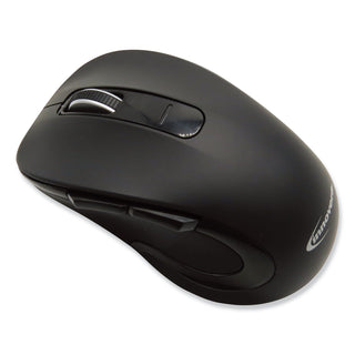Innovera® Mid-Size Wireless Optical Mouse with Micro USB, 2.4 GHz Frequency/32 ft Wireless Range, Right Hand Use, Black (IVR61500)