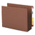 Smead™ Redrope Drop-Front End Tab File Pockets w/ Fully Lined Colored Gussets, 5.25" Exp, Letter Size, Redrope/Dark Brown, 10/Box (SMD73691)