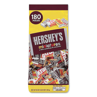 Hershey's® Miniatures Variety Pack, Assorted, 56 oz (HRS21543)