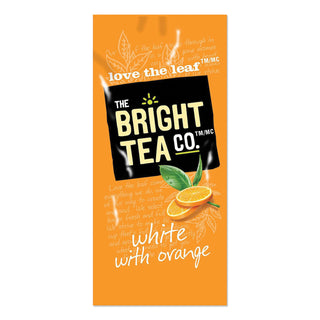 The Bright Tea Co. Tea Freshpack Pods, White with Orange, 0.05 oz, 100/Carton (MDKMDRB504)
