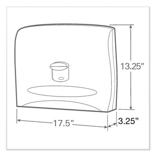 Scott® 09505 WINDOWS Series-i Personal Seats Toilet Seat Cover Dispenser (KCC09505)
