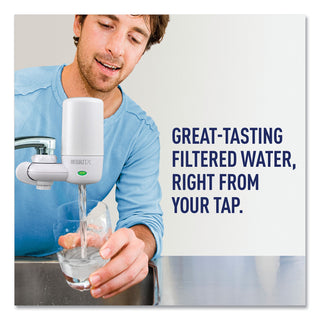 Brita® On Tap Faucet Water Filter System, White (COX42201)
