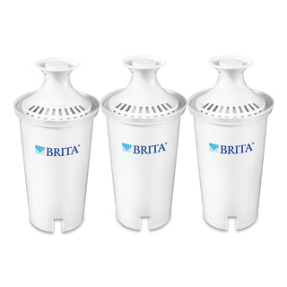 Brita® Water Filter Pitcher Advanced Replacement Filters, 3/Pack, 8 Packs/Carton (CLO35503CT)