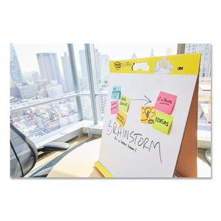 Post-it® Easel Pads Super Sticky Original Tabletop Easel Pad with Self-Stick Sheets, Unruled, 20 x 23, White, 20 Sheets, 4/Pack (MMM563VAD4PK)