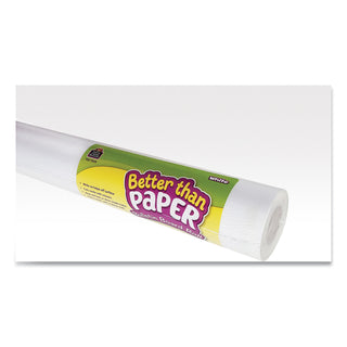 Teacher Created Resources Better Than Paper Bulletin Board Roll, 4 ft x 12 ft, White (TCR77373)