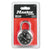 Master Lock® Combination Lock, Stainless Steel, 1 7/8" Wide, Black Dial (MLK1500D)