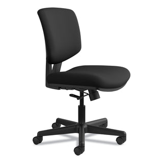 HON® Volt Series Task Chair, Supports up to 250 lbs., Black Seat/Black Back, Black Base (HON5701GA10T)