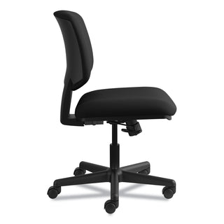HON® Volt Series Task Chair, Supports up to 250 lbs., Black Seat/Black Back, Black Base (HON5701GA10T)