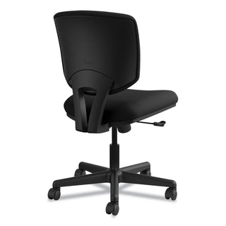 HON® Volt Series Task Chair, Supports up to 250 lbs., Black Seat/Black Back, Black Base (HON5701GA10T)