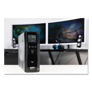 APC® BN1350M2 Back-UPS PRO BN Series Battery Backup System, 10 Outlets, 1350VA, 1080 J (SEUBN1350M2)