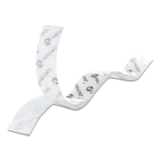 VELCRO® Sticky-Back Fasteners with Dispenser, Removable Adhesive, 0.75" x 15 ft, White (VEK90082)