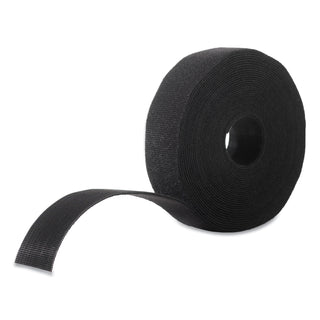 VELCRO® ONE-WRAP Pre-Cut Standard Ties, 0.75" x 12", Black (VEK90340)