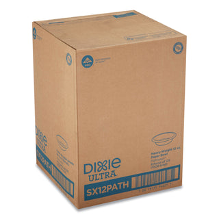 Dixie® Pathways Heavyweight Paper Bowls, 12oz, Green/Burgundy, 1000/Carton (DIXSX12PATH)