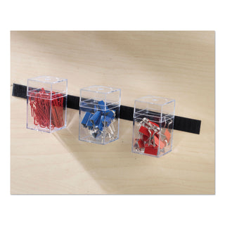 VELCRO® Sticky-Back Fasteners, Removable Adhesive, 0.75" x 30 ft, Black (VEK91137)